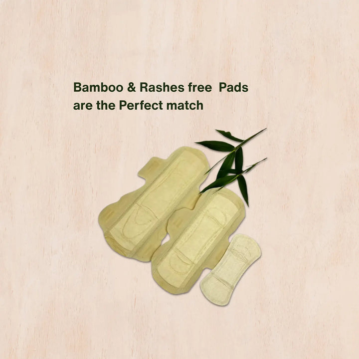 Rash‑Free bamboo Pads: Say Goodbye to Irritation with Natural Comfort