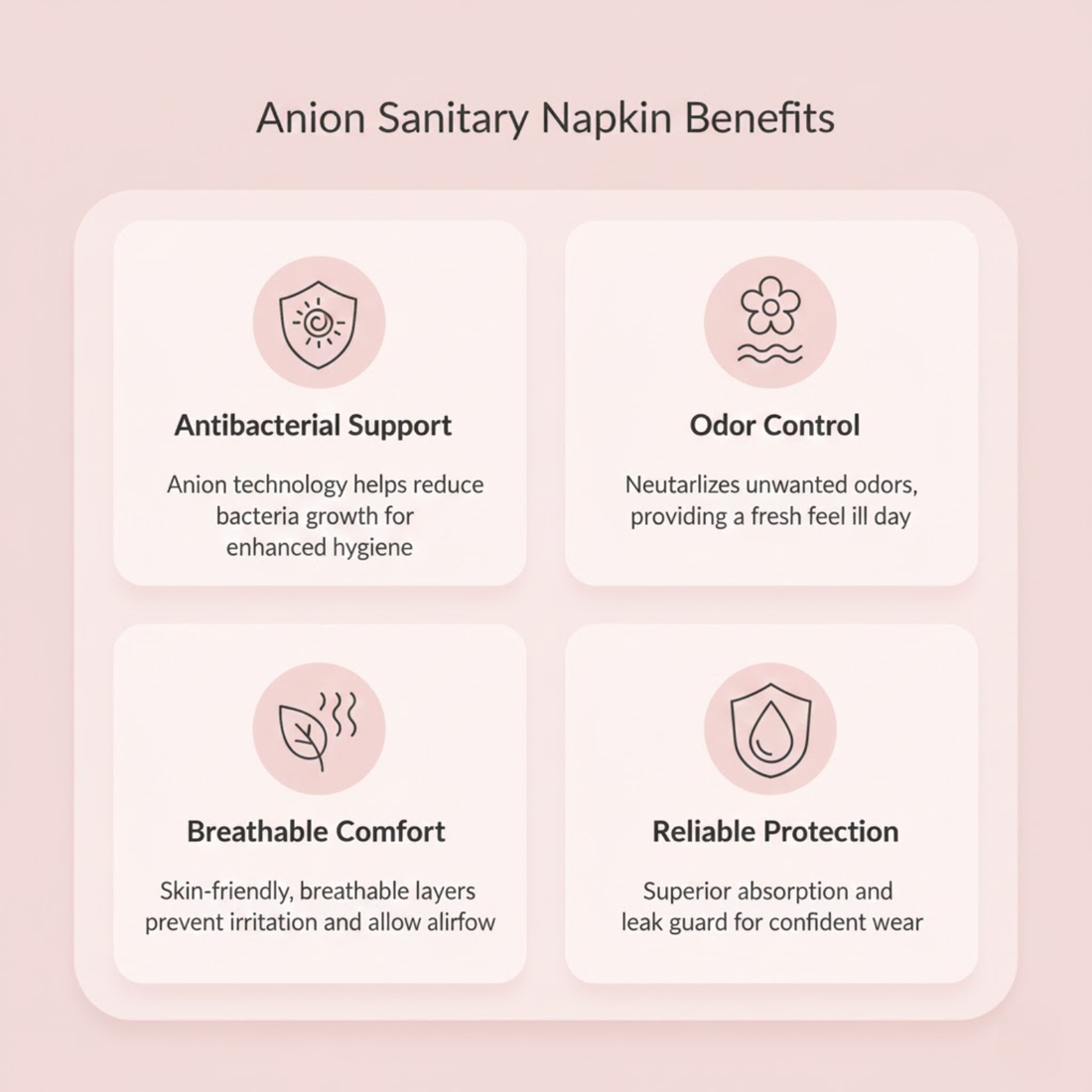 PREMIUM ANION SANITARY NAPKINS (XL) 280 MM My Store