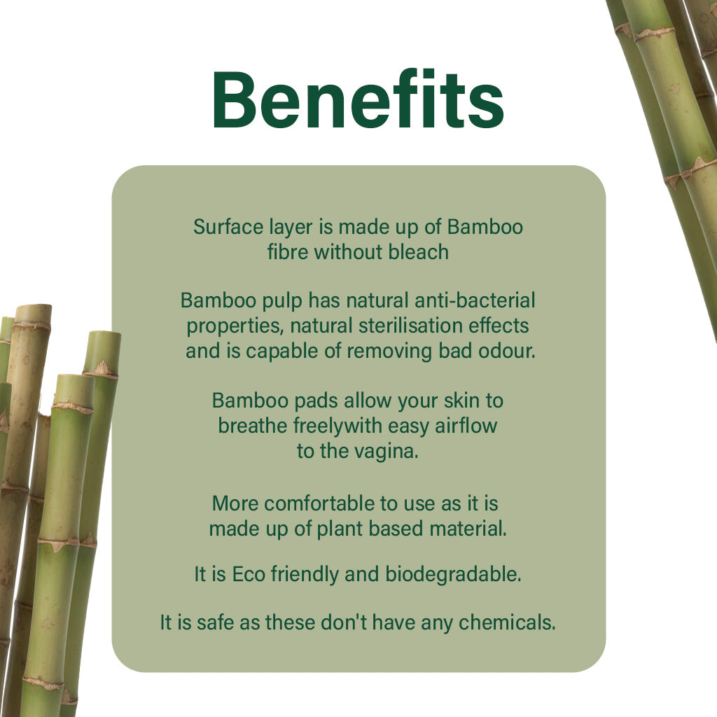 Bamboo Pads – Soft, Rash-Free Sanitary Napkins My Store