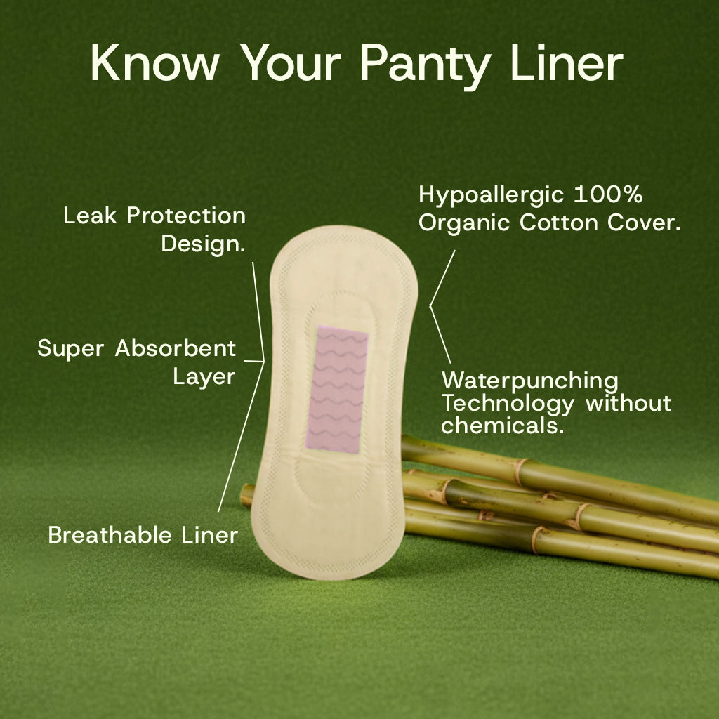 BAMBOO PANTY LINER Walking Style